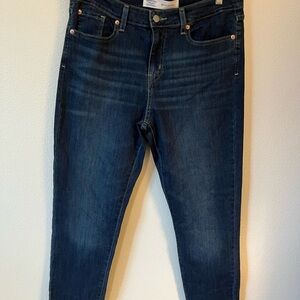 Signature by Levi Strauss Women's Deep Blue Skinny Jeans